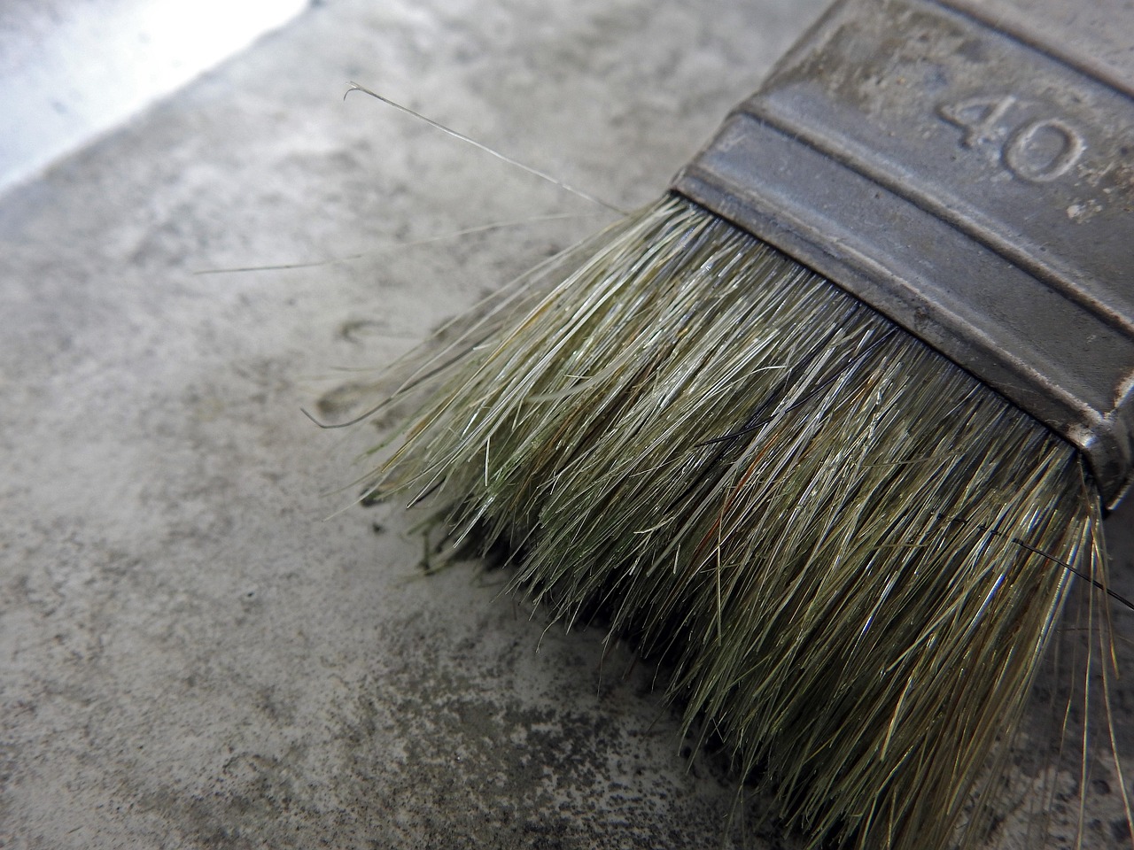 paint brush, bristles, to brush, to paint, tool